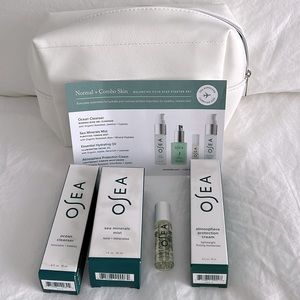 OSEA Travel Kit + Cosmetic Bag